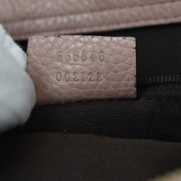 Authenticity Guaranteed GUCCI GG Logo 2Way Shoulder Hand Bag Bamboo Fringe - Picture 15 of 16